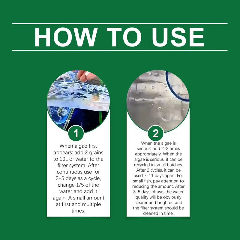Aquarium Water Purification Tablets, Water Quality Dedicated To Clean🐟