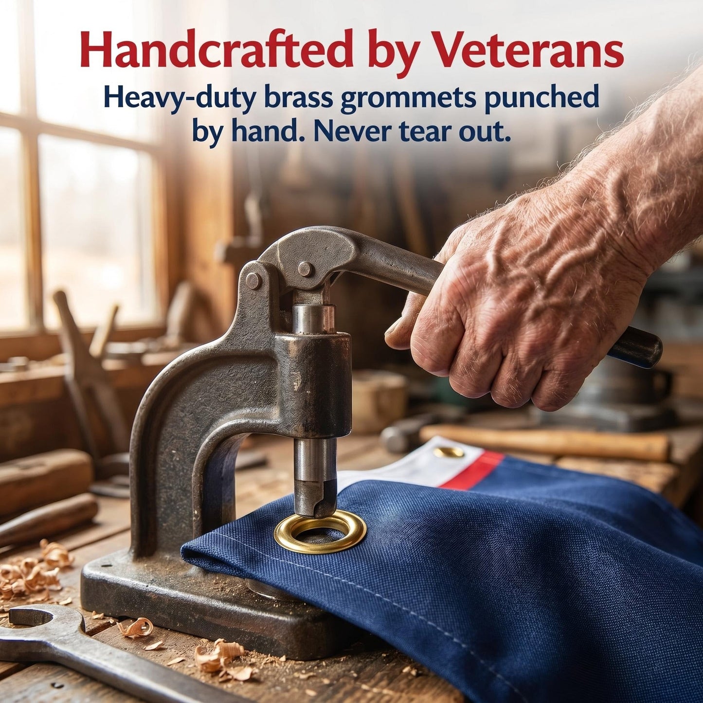 100% Veteran Owned / Handcrafted in USA-250th Anniversary Banners