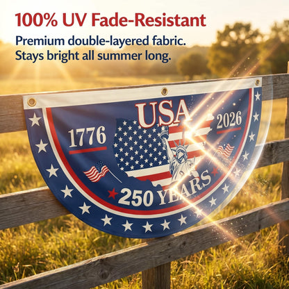 100% Veteran Owned / Handcrafted in USA-250th Anniversary Banners
