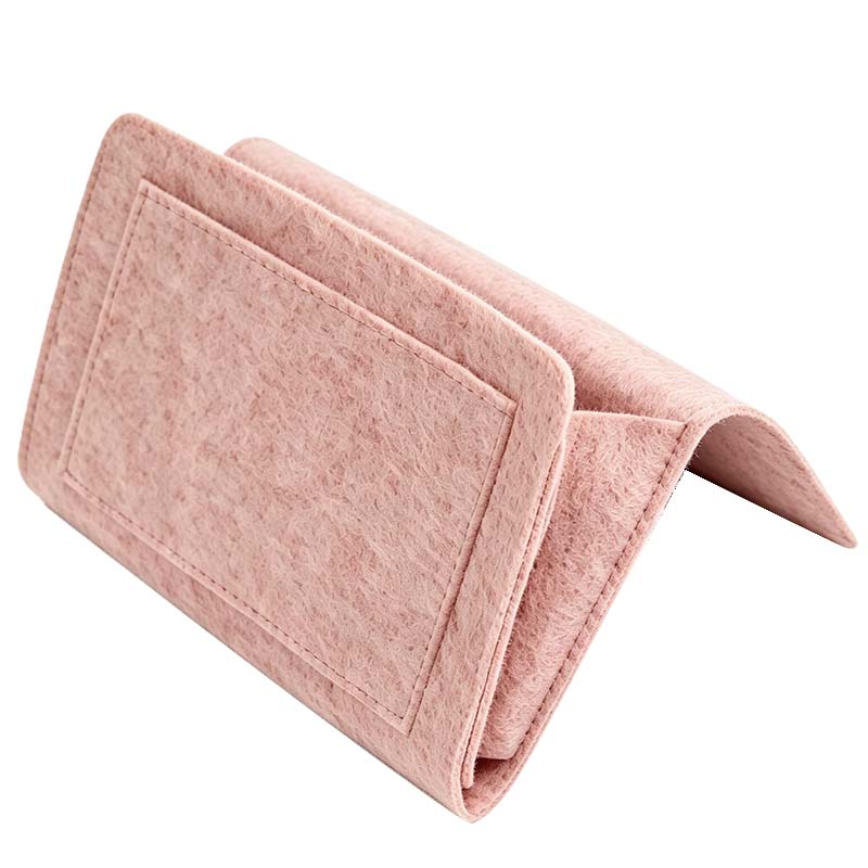 Bedside Caddy, 5 Pockets Felt Bedside Storage Organizer, Hanging Storage Organizer 🛏️