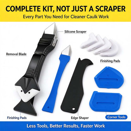 Multifunctional Caulk Remover Tool, Silicone Sealant Scraper, Caulk Finishing Tool Kit 🛠️
