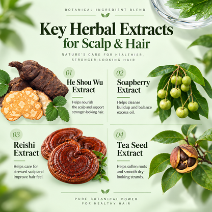🌿🧼3-in-1 Herbal Shampoo Bar — Scalp Refresh, Oil Control & Stronger-Looking Hair