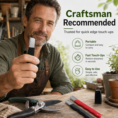 Professional 3-in-1 Knife Sharpener — Restore Any Blade in 10 Seconds - image 2