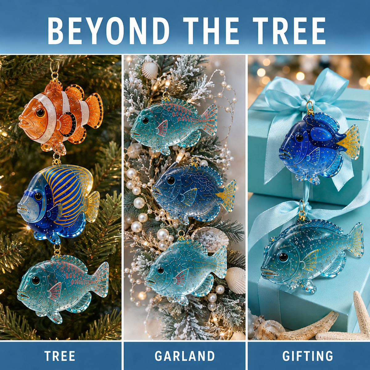 🐟2026 Sea Glass Ocean Fish Advent Calendar