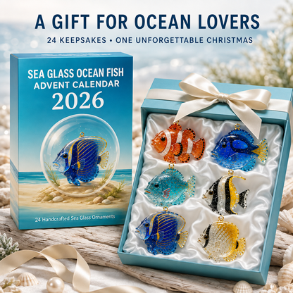 🐟2026 Sea Glass Ocean Fish Advent Calendar