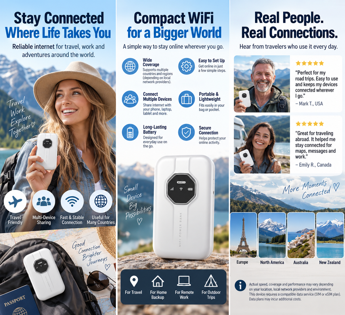 🔥Portable WiFi Hotspot – Stay Connected on the Go