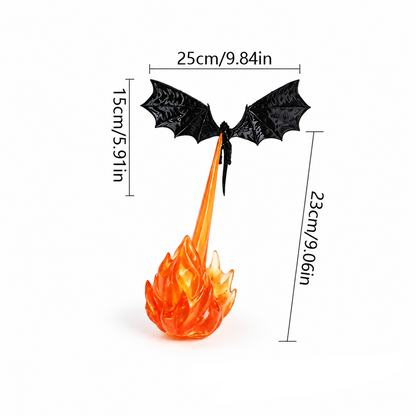 🔥 Fire-Breathing Dragon Bookshelf Lamp🐉