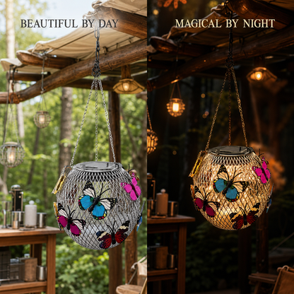 ⏳LAST DAY SALE 50% OFF !!📢Solar Pendant Lamp Art Of Iron