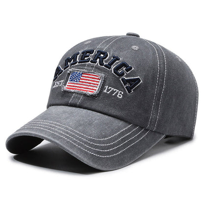 🦅49% OFF🔥Vintage American Flag Baseball Cap