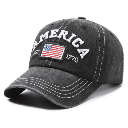 🦅49% OFF🔥Vintage American Flag Baseball Cap