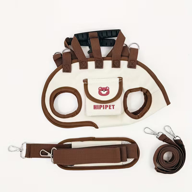 🔥2026 HOT SALE🔥Double-shoulder and hand-held pet leash backpack