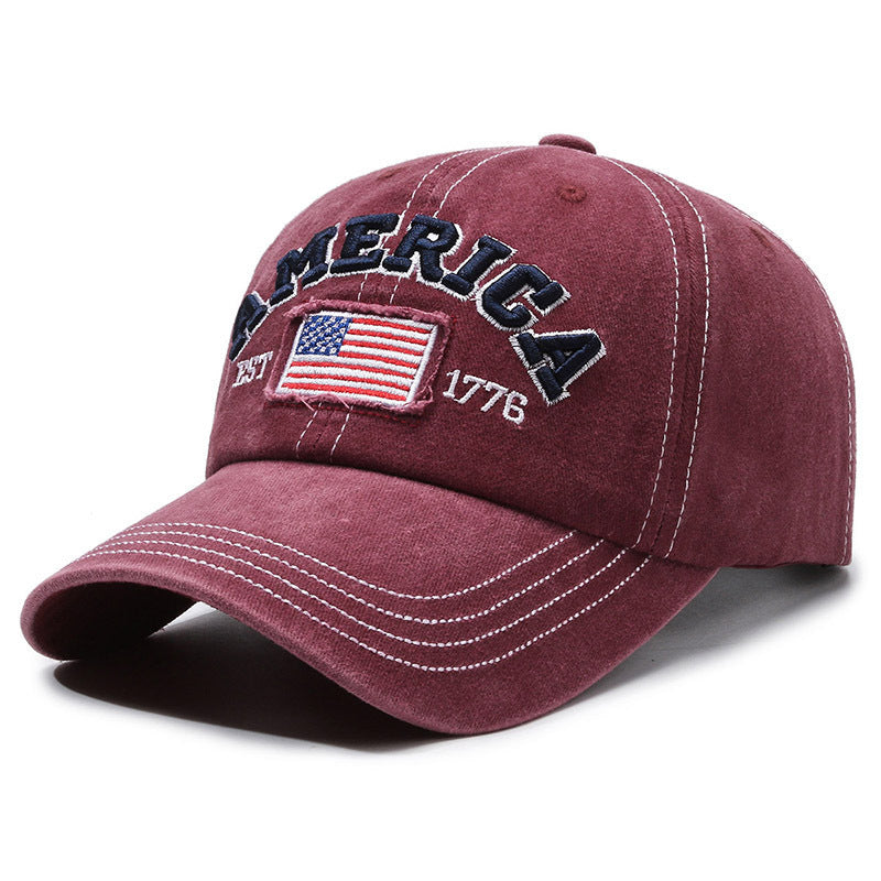 🦅49% OFF🔥Vintage American Flag Baseball Cap