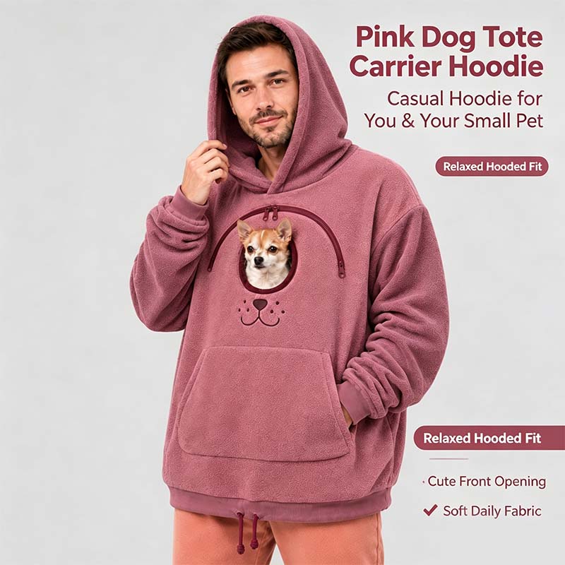 Dog Tote Carier Hoodie🐶🐾