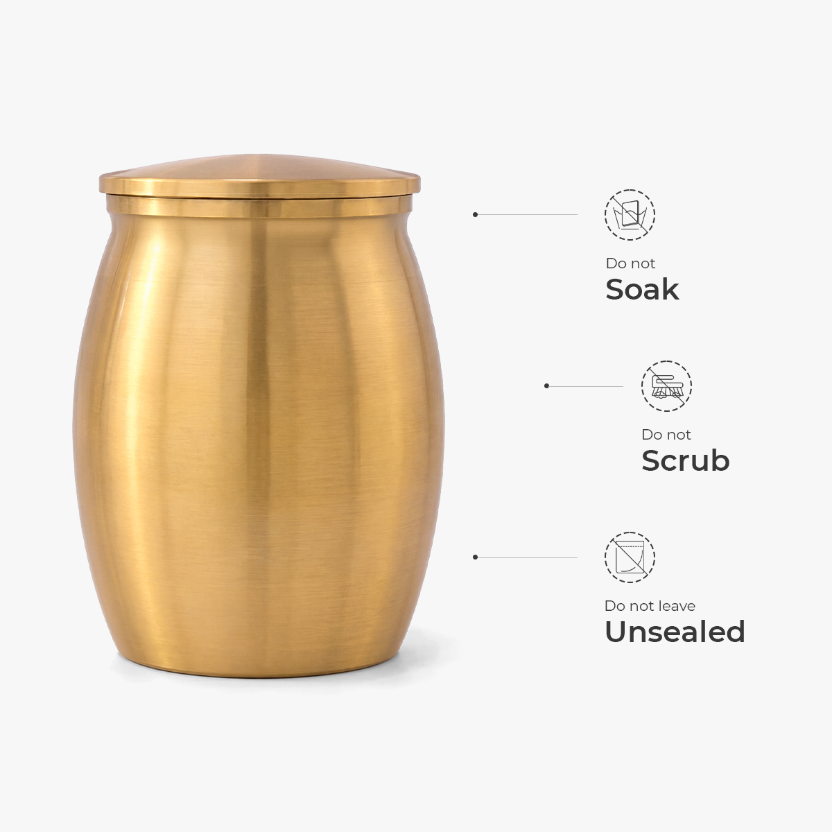 🕊️ “I’m Always With You” Personalized Mini Urn – Memorial Keepsake in Loving Memory of Mom or Dad 🤍