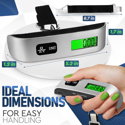 🔥⚖️ Portable Digital Weight Scale