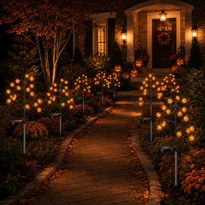 👻Early Halloween Sale 🎃 Solar Pumpkin Stake Lights
