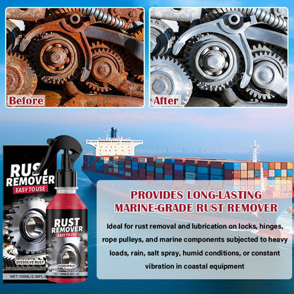 Versatile Nano Metal Rust Removal & Polishing Spray for Household & Automotive Metal Items