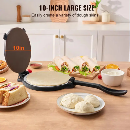 8-Inch Heavy-Duty Tortilla Press Utensil