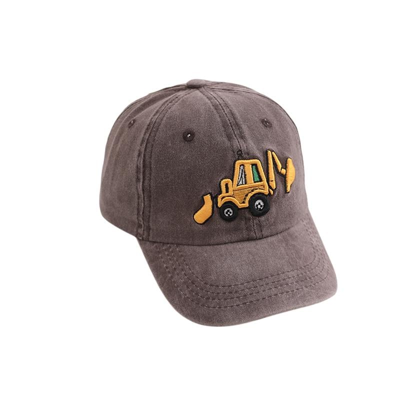 🚜Toddler Excavator Baseball Hat