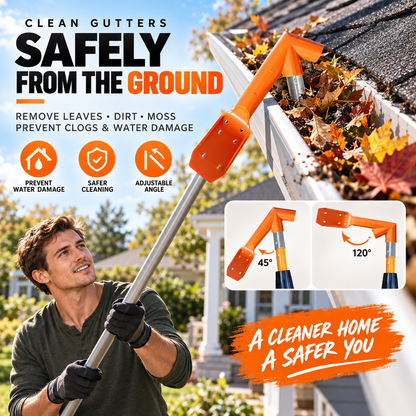 🔥No-Climb Gutter Cleaning Tool