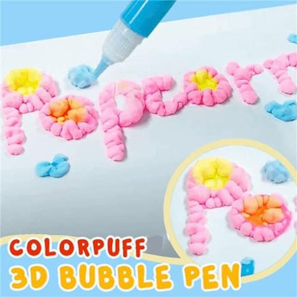 💥LAST DAY BUY 2 GET 1 FREE!!🎁🔮Magic Pen – Draw 3D with one stroke!🎄 DIY Bubble Popcorn Drawing Pens