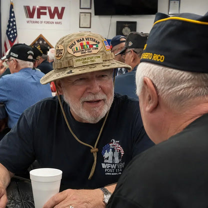 🇺🇸 Last Day Promo: 38% OFF 🎖️ - Gulf War Veteran Desert Storm Tribute Boonie Hat