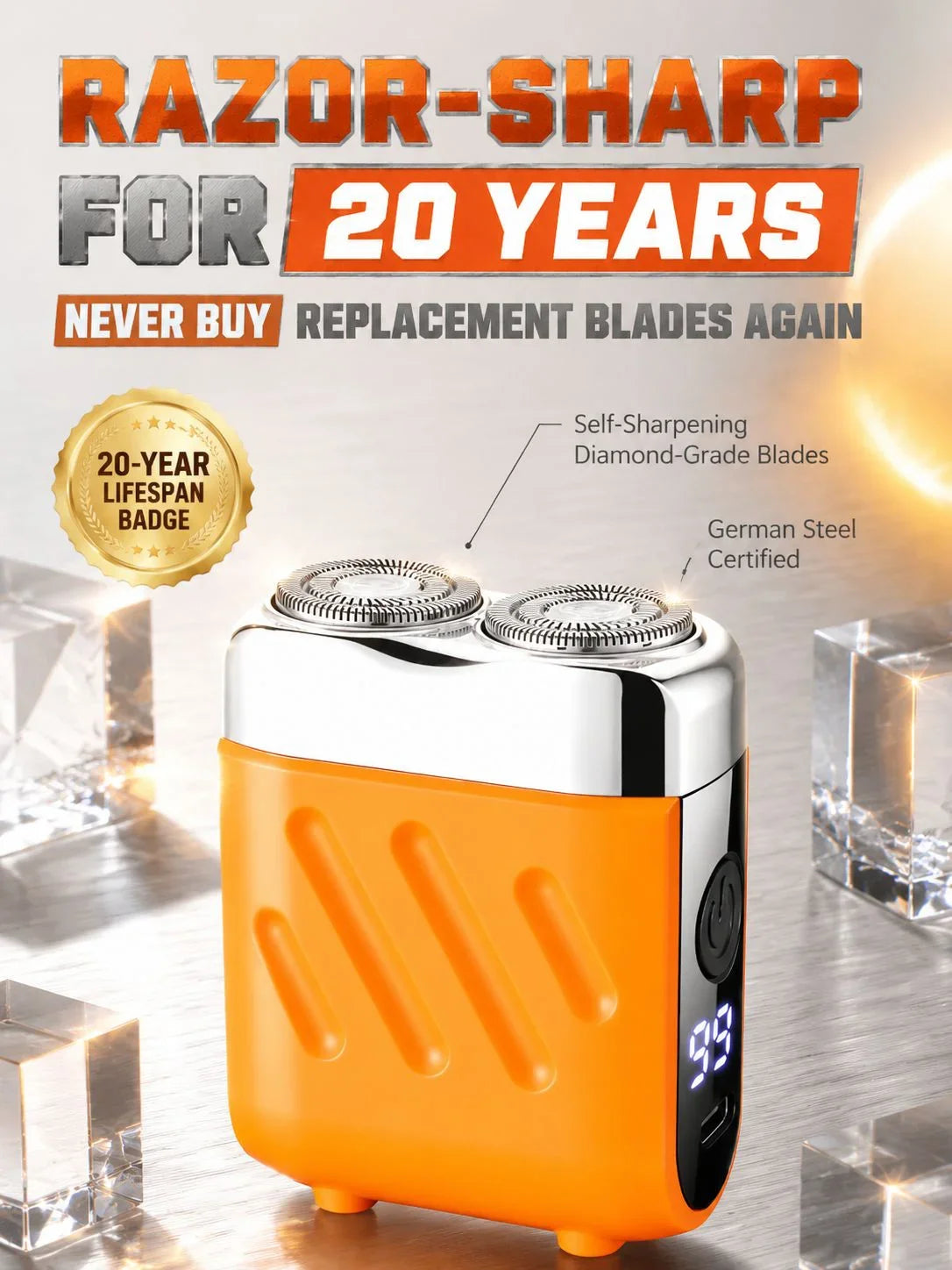 🔥The new generation dual-head pocket shaver