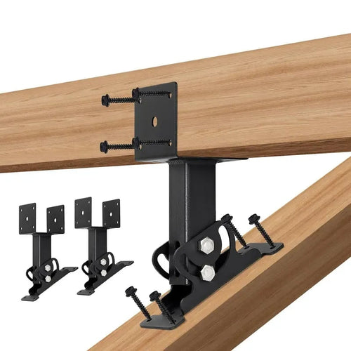 🔥LAST DAY 49% OFF - 🛠️Adjustable Angle Pergola Roof Riser Brackets 🏗️