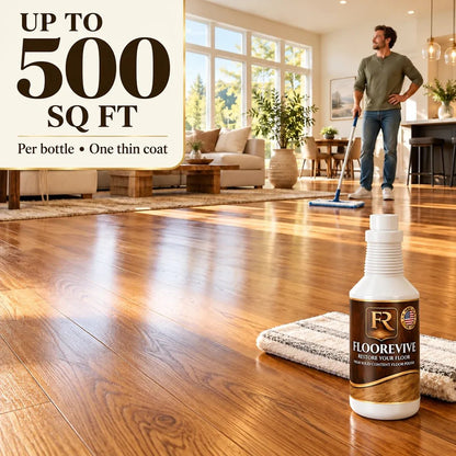 ✨🧴Scratch-Resistant Floor Polish – Restore Shine & Help Protect Against Pet Claw Marks and Chair Scuffs 🏠