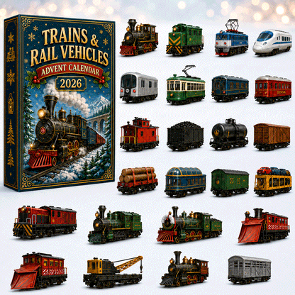 🚂🎄 2026 Railway Advent Calendar – 24 Days of Trains, Trams & Rail Surprises