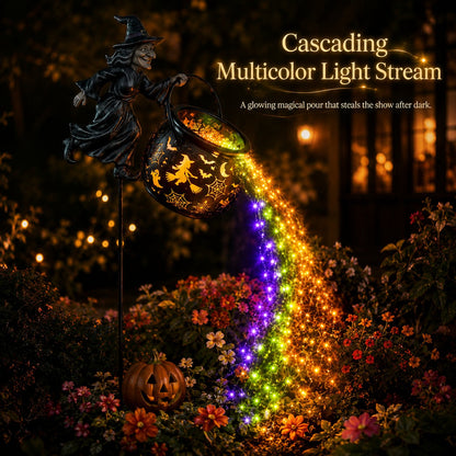 🌟2026 NEW HOT SALE 49% OFF🎃Halloween Witch Cauldron Garden Light