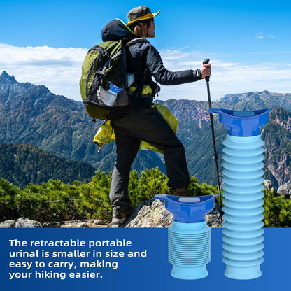 750ML Portable Urinal Bottle – Foldable Emergency Toilet for Travel & Camping