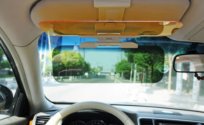 🚗Sun Visor for Car Universal Anti-Glare Polarized Visor Extender