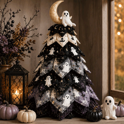 🔥HOT SALES 49% OFF - 🎃 DIY Halloween Quilted Fabric Tree Kit(📦Buy 2 Free Shipping)