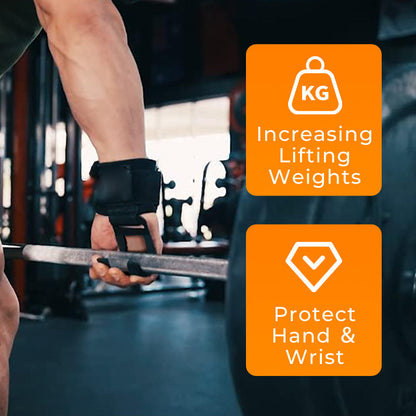 🔥Hot Sale 50% 0FF🔥Heavy Duty Weight Lifting Wrist Hook Straps
