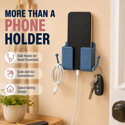 Mobile phone holder mounted on self-adhesive wall, wall-mounted mobile phone holder📱