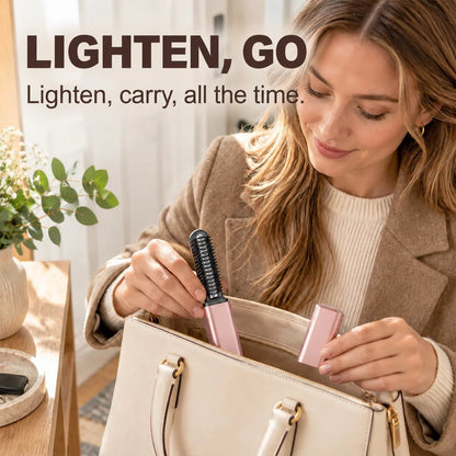 Cordless USB-C Mini Curling Brush
