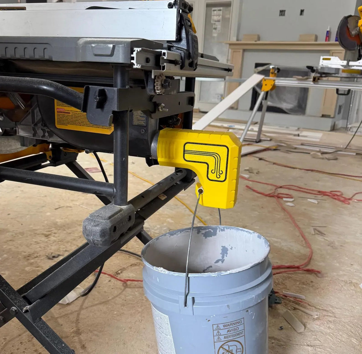🛠️ Table Saw Dust Collection Adapter for DeWALT DW745 & DWE7485