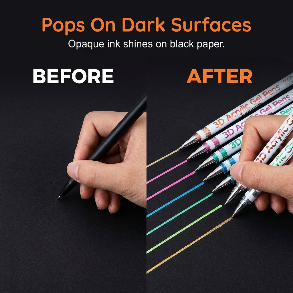💯✨Multi-Color Gel Pen Set for Drawing & Coloring - image 5