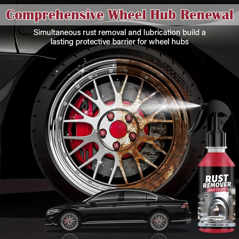 Versatile Nano Metal Rust Removal & Polishing Spray for Household & Automotive Metal Items