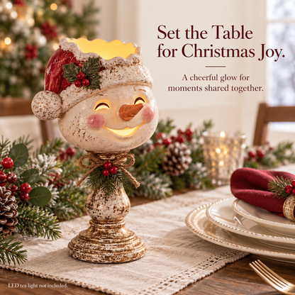Christmas Heirloom Glow Candle Holder Collection