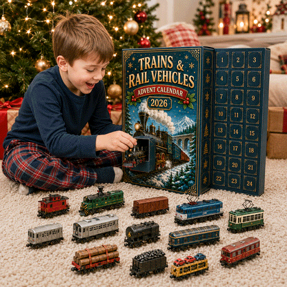 🚂🎄 2026 Railway Advent Calendar – 24 Days of Trains, Trams & Rail Surprises