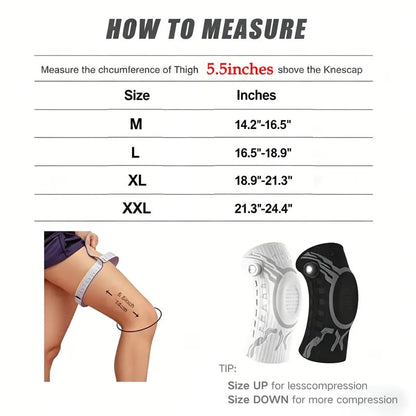 🔥 LAST DAY 49% OFF - 🏃 Dial‑Adjustable Knee Support Brace