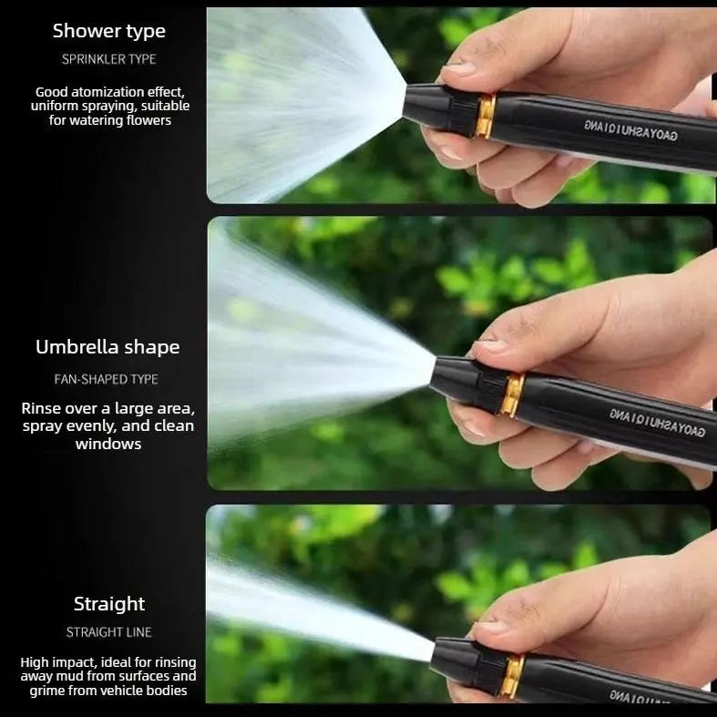 Home High-pressure Car Wash Water Gun with Booster Nozzle🔫