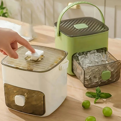 48 Cube Double-Deck Portable Ice Maker