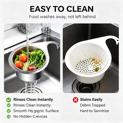💧Stainless Steel Swan Sink Strainer Basket🦢💧