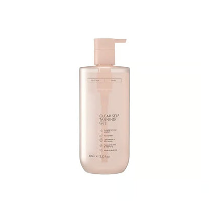 Clear Quick Dry Self Tanning Gel, Non-Stain Rinse-Free Tanner for Sensitive Skin☀️