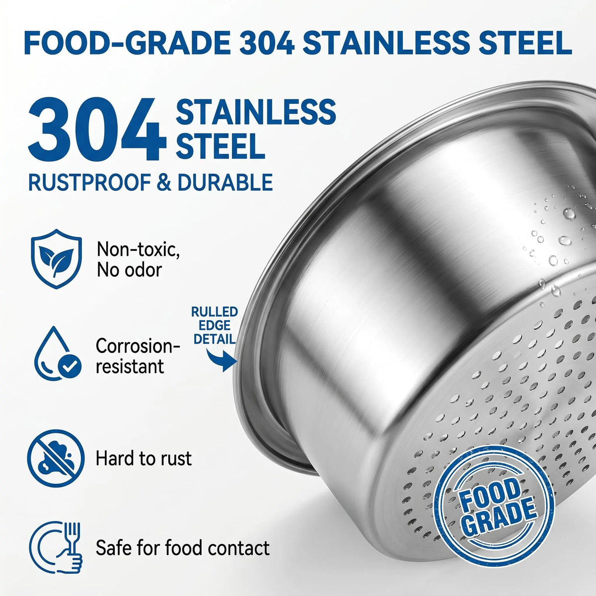 💧Stainless Steel Swan Sink Strainer Basket🦢💧