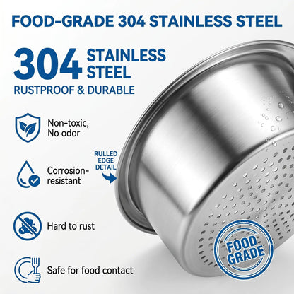 💧Stainless Steel Swan Sink Strainer Basket🦢💧