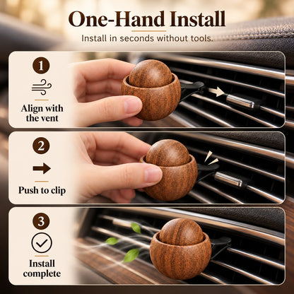 Essential Oil Air Vent Clip - Compact, Elegant & Naturally Refreshing 💧